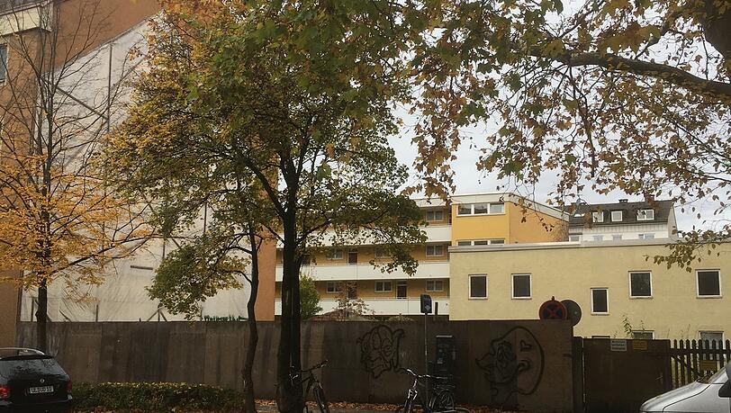 So sieht das Areal von der Straße gesehen aus. So sieht das Areal von der Straße gesehen aus.