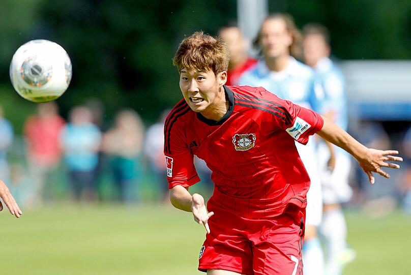 Torschütze der Werkself: Heung-Min Son.