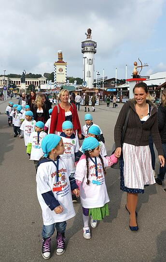 Die Bilder vom Vorschulkinder-Wiesn-Tag.