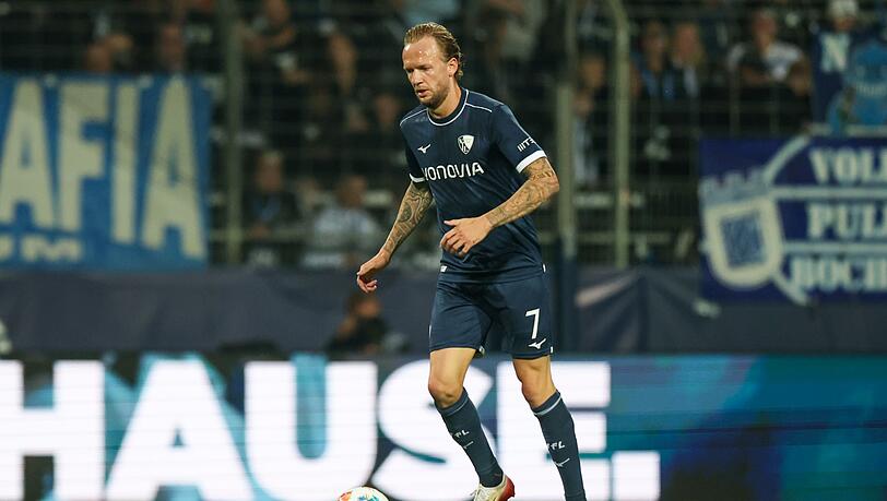 Kevin Vogt machte sein bislang letztes Spiel f&uuml;r den VfL Bochum am 27. September 2025 gegen Fortuna D&uuml;sseldorf (Archivbild).