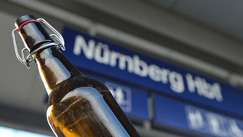 Ab jetzt am Wochenende tabu: Am Nürnberger Hauptbahnhof darf am Sanstag und Sonntag kein Alkohol mehr getrunken werden.