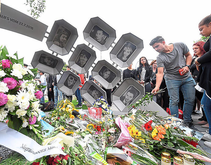 Das Denkmal für die Opfer des Anschlag.