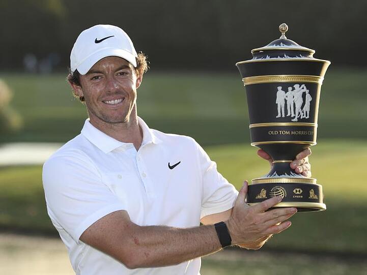 Sieger in Shanghai: Nordirlands Golfstar Rory McIlroy.