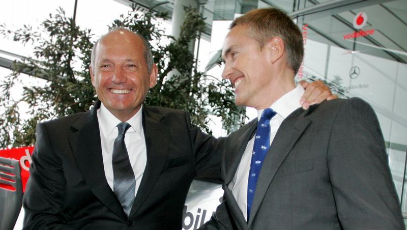 Vorgänger und Nachfolger: Ron Dennis (l.) und Martin Whitmarsh. Vorgänger und Nachfolger: Ron Dennis (l.) und Martin Whitmarsh.