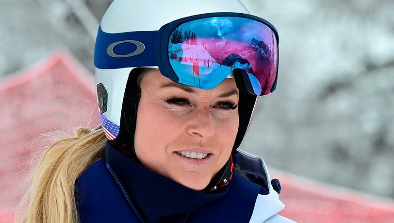 Lindsey Vonn st&uuml;rzte bei den Olympischen Spielen 2026 schwer.