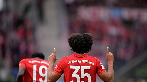 Joshua Zirkzee machte unter Hansi Flick bei den Bayern-Profis auf sich aufmerksam.