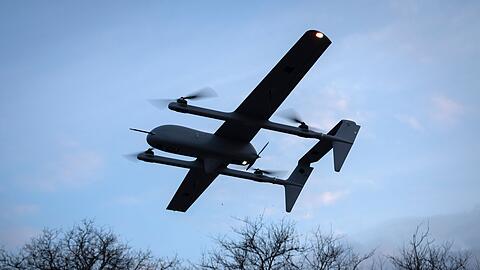 Die Ukraine greift mit Drohnen in ihrem Abwehrkampf gegen Moskaus Angriffskrieg immer wieder auch Ziele in Russland an. (Archivbild)