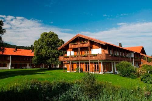 Die Anlage Margarethenhof am Tegernsee .