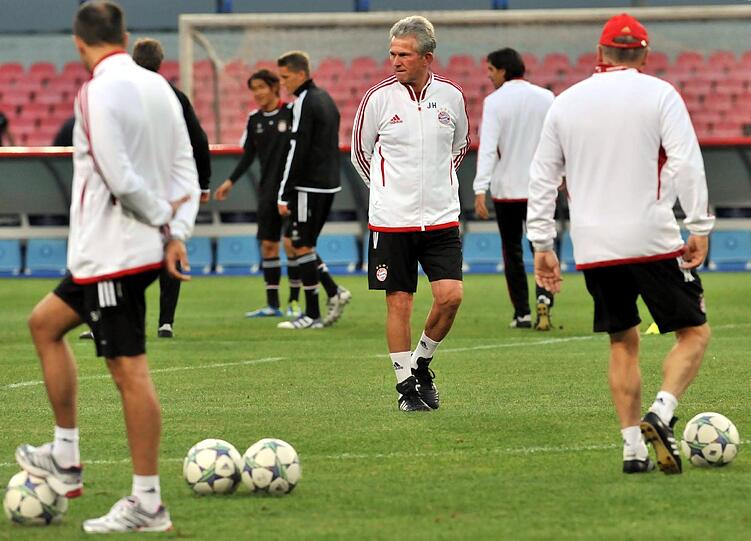 Die Bayern bereiten sich auf den SSC Neapel vor: Die Bilder vom Abschlusstraining