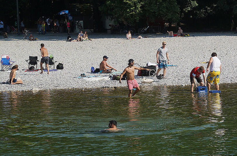 Bilder vom Flaucher - wo alles im Fluss ist...