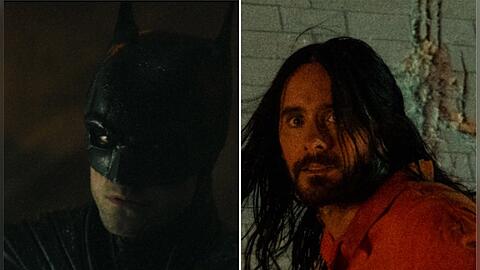 Robert Pattinson (l.) und Jared Leto werden im März jeweils zum Fledermausmann - der eine als Retter Gothams, der andere als Blutsauger wider Willen.
