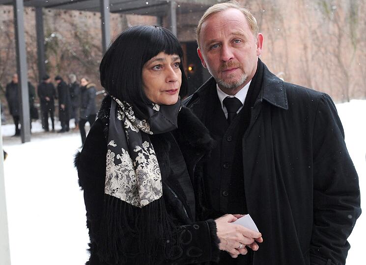 Der Schauspieler Alexander Held und seine Frau Patricia.