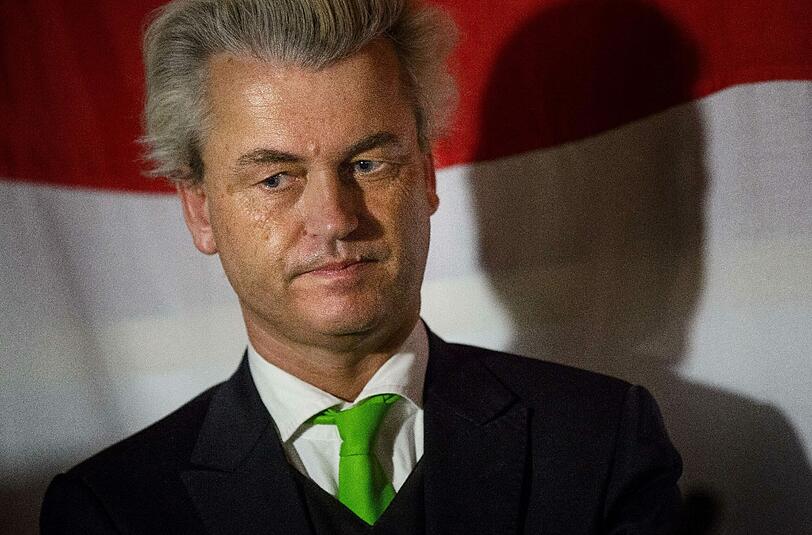 Die rechtspopulistische PVV um Geert Wilders hat in den Niederlanden eine Schlappe einstecken müssen.