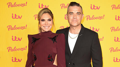 Robbie Williams und Ayda Field feiern Weihnachten zu Hause
