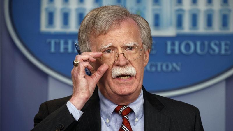 John Bolton, Nationaler Sicherheitsberater der USA, spricht während der täglichen Pressekonferenz im Weißen Haus. John Bolton, Nationaler Sicherheitsberater der USA, spricht während der täglichen Pressekonferenz im Weißen Haus.