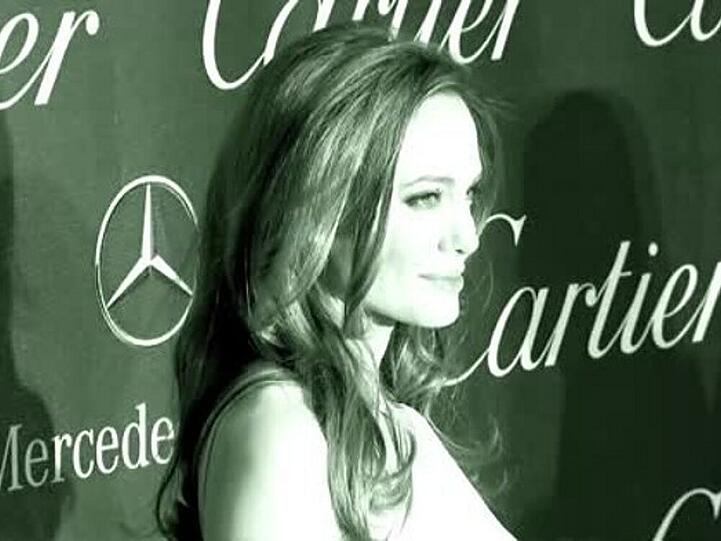 Sonst eher eine bezaubernde Schönheit: Angelina Jolie