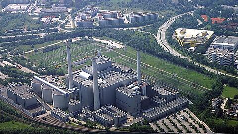 Hier wird immer noch Steinkohle verfeuert &ndash; wie lange noch? Das Heizkraftwerk Nord in Föhring.
