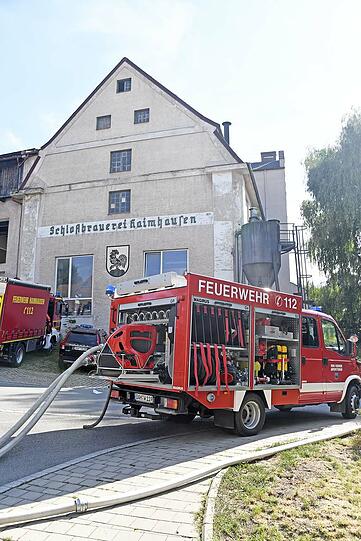 Die Bilder vom Großbrand in der Lagerhalle in Haimhausen.