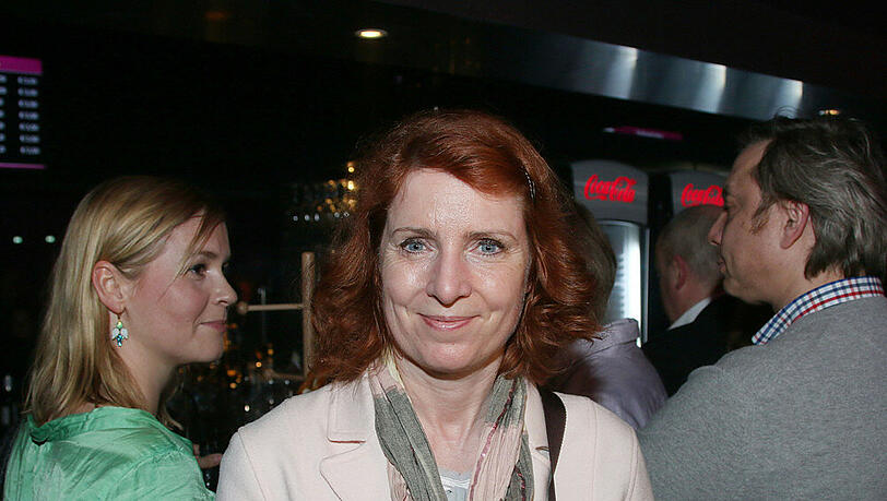 Monica Lierhaus im März bei einer Musical-Premiere in Hamburg Monica Lierhaus im März bei einer Musical-Premiere in Hamburg