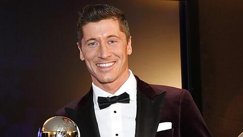Der aktuelle Weltfußballer: Bayern-Star Robert Lewandowski.