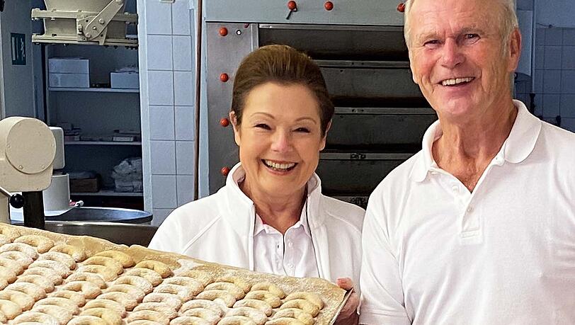 Die Plätzchen, handgemacht von Bianca und Hans Kindl für Weihnachten. Die Plätzchen, handgemacht von Bianca und Hans Kindl für Weihnachten.