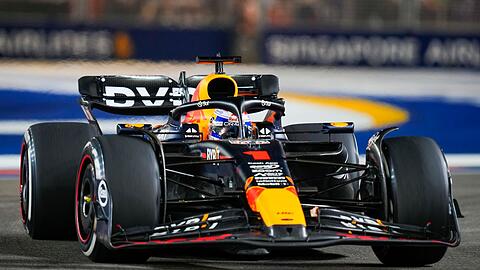 Nur Fünfter in Singapur: Formel-1-Pilot Max Verstappen.