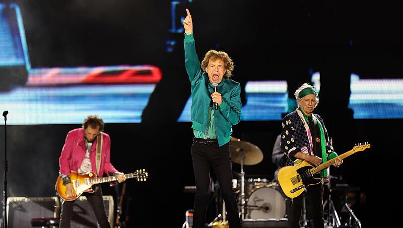 Spielen Mick Jagger und Co. im Sommer 2026 in der Münchner Allianz Arena? (Archivbild)