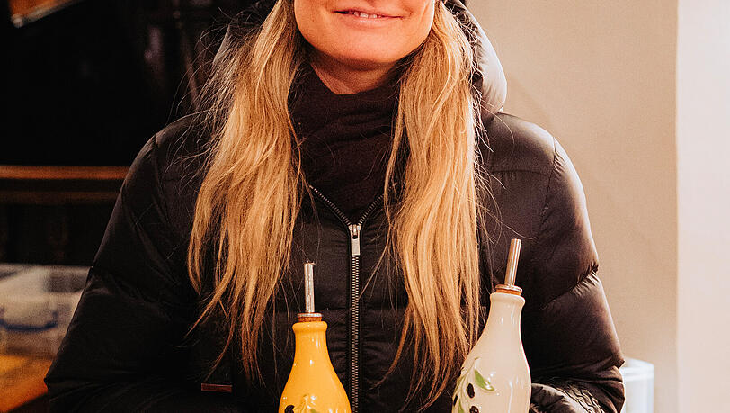 Magdalena Machulec ist auf der Suche nach Schn&auml;ppchen.