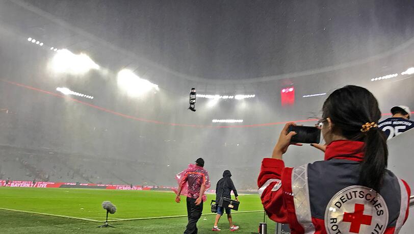 Meteorologen warnen vor heftigen Unwettern in Bayern - und das just am Nations-League-Spieltag.