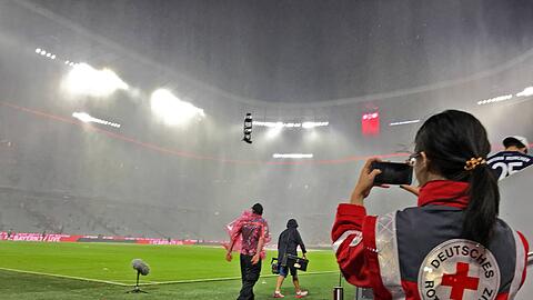Meteorologen warnen vor heftigen Unwettern in Bayern - und das just am Nations-League-Spieltag.