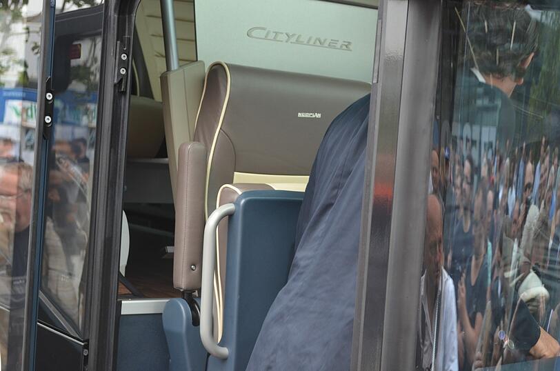 Das ist der neue Teambus für die Löwen.