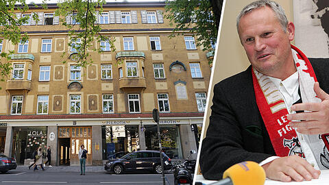 Die inhabergeführte Immobilienfirma Haus von Beck (rechts Rainer Beck) hat ihren Sitz in der Frauenstraße 12.