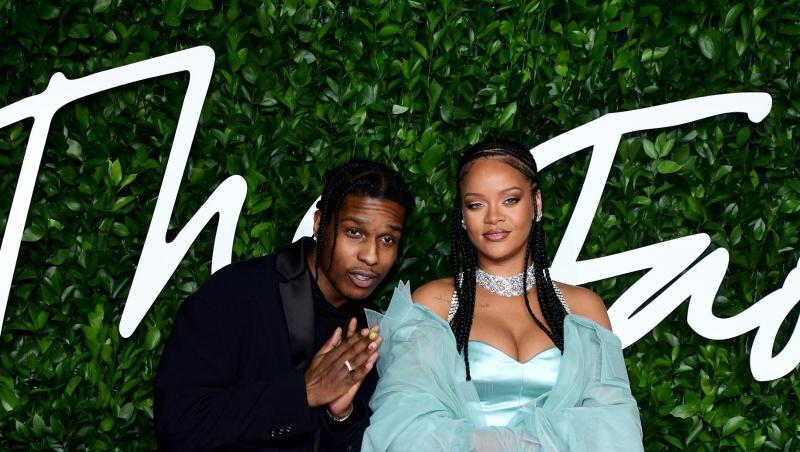 A$AP Rocky und Rihanna bei den British Fashion Awards in London. A$AP Rocky und Rihanna bei den British Fashion Awards in London.