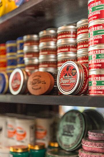 Zeitreise: Der Pomade-Shop am Viktualienmarkt weckt nostalgische Gefühle.