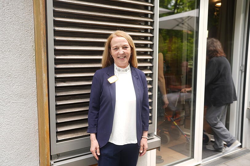 Lisa Birndorfer, stellvertretende Pflegeleitung des Münchenstifthauses St. Maria (St. Martin-Straße 65) in Ramersdorf. Lisa Birndorfer, stellvertretende Pflegeleitung des Münchenstifthauses St. Maria (St. Martin-Straße 65) in Ramersdorf.