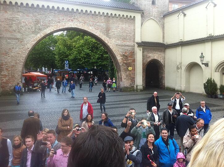 Am Sendlinger Tor.