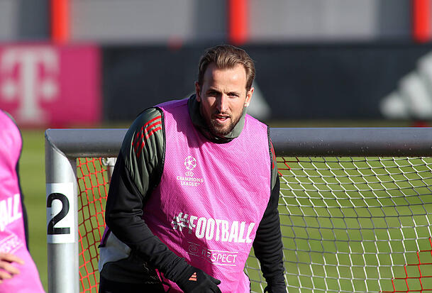Harry Kane fehlte auch am Mittwoch erk&auml;ltungsbedingt im Training.