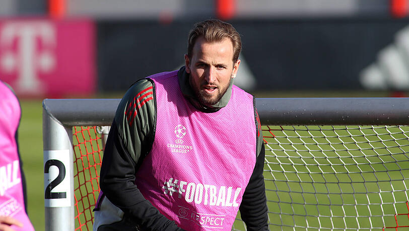 Harry Kane fehlte auch am Mittwoch erk&auml;ltungsbedingt im Training.