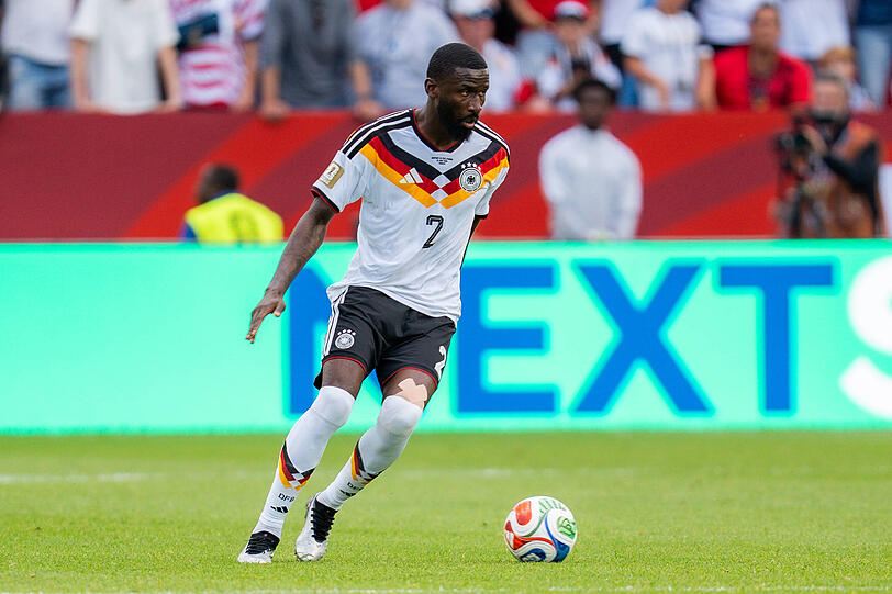 Antonio Rüdiger im Spiel gegen die Elfenbeinküste. Antonio Rüdiger im Spiel gegen die Elfenbeinküste.