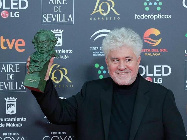 Der spanische Regisseur Pedro Almodóvar wurde in Málaga für sein Drama "Leid und Herrlichkeit" (Originaltitel "Dolor y gloria") ausgezeichnet.