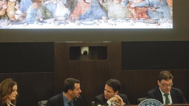 Italien feiert Leonardo da Vinci. Italien feiert Leonardo da Vinci.