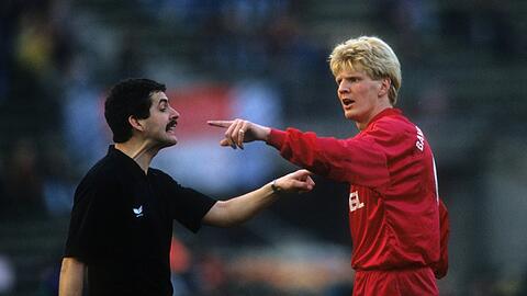 Noch jung, aber schon in seiner ersten Zeit beim FC Bayern eindeutig mit dem Cheffe-Gen ausgestattet: Stefan Effenberg.