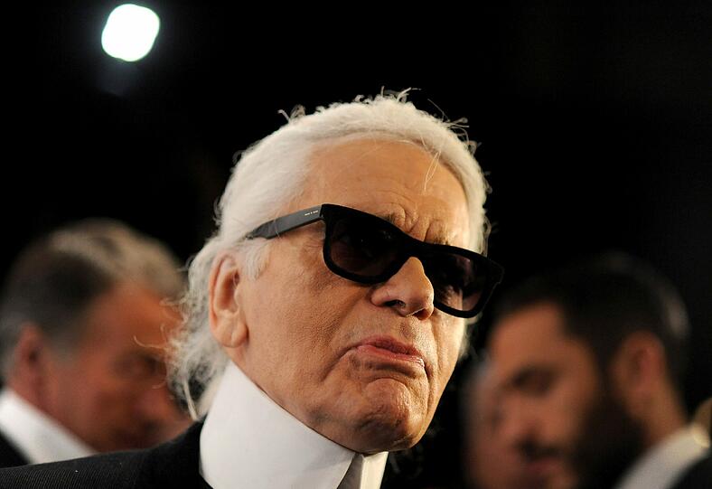 Designer Karl Lagerfeld