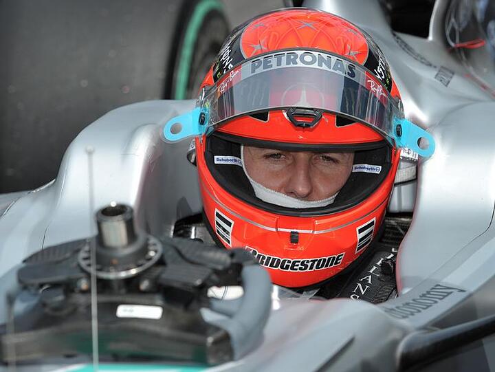 Michael Schumacher wurde in Monaco Sechster.