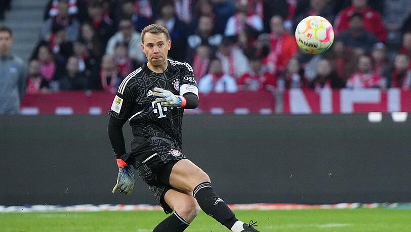 Bayerns Torhüter Manuel Neuer in Aktion.