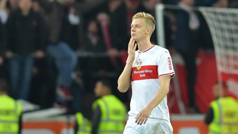 Der VfB Stuttgart bangt vor dem Auswärtsspiel beim FC Bayern München um den Einsatz von Abwehrspieler Timo Baumgartl. Foto: Uwe Anspach/Archiv Der VfB Stuttgart bangt vor dem Auswärtsspiel beim FC Bayern München um den Einsatz von Abwehrspieler Timo Baumgartl. Foto: Uwe Anspach/Archiv
