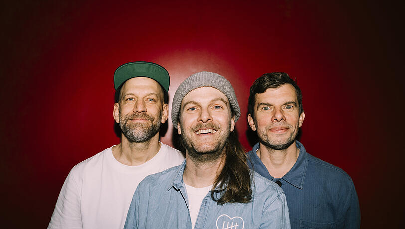 Sportfreunde Stiller: v. l. n. r.: Florian Weber, Peter Brugger, R&uuml;diger Linhof.