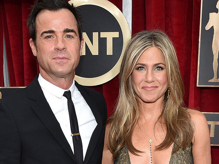 Justin Theroux und Jennifer Aniston bei den "SAG"-Awards in Los Angeles
