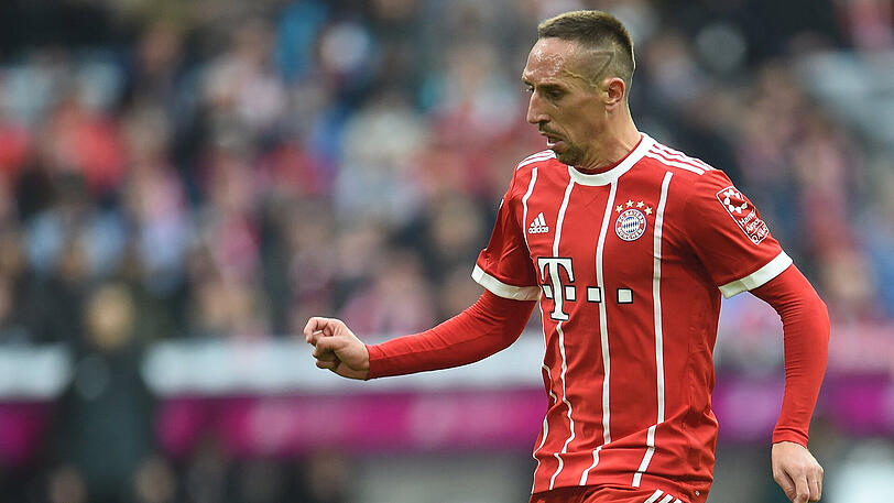 Neuer Spitzenreiter: Franck Ribéry mit 366 Spielen, in denen er 112 Tore erzielte.