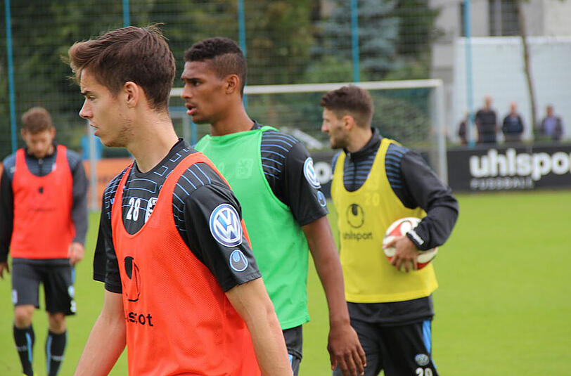Valdet Rama ist seit Freitag ein Löwe. Die Bilder von seinem ersten Training bei TSV 1860 München.